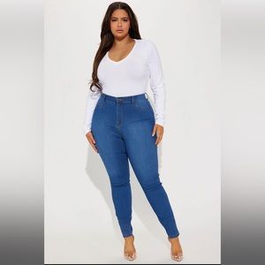 *READ* women’s Fashion High waisted Skinny Jeans-Size 1X